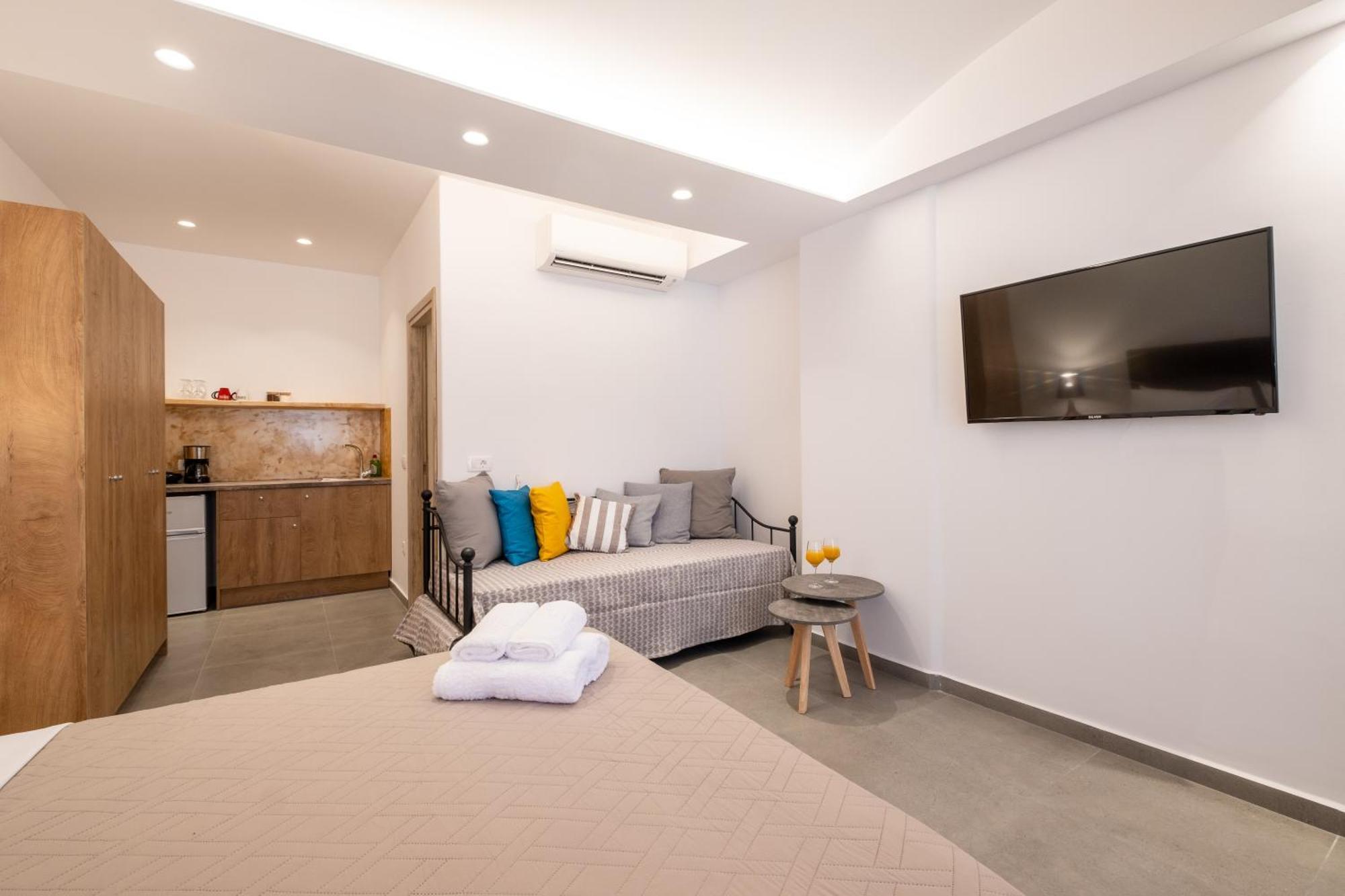 Sand Gem - Beach Apartments Періволос Екстер'єр фото