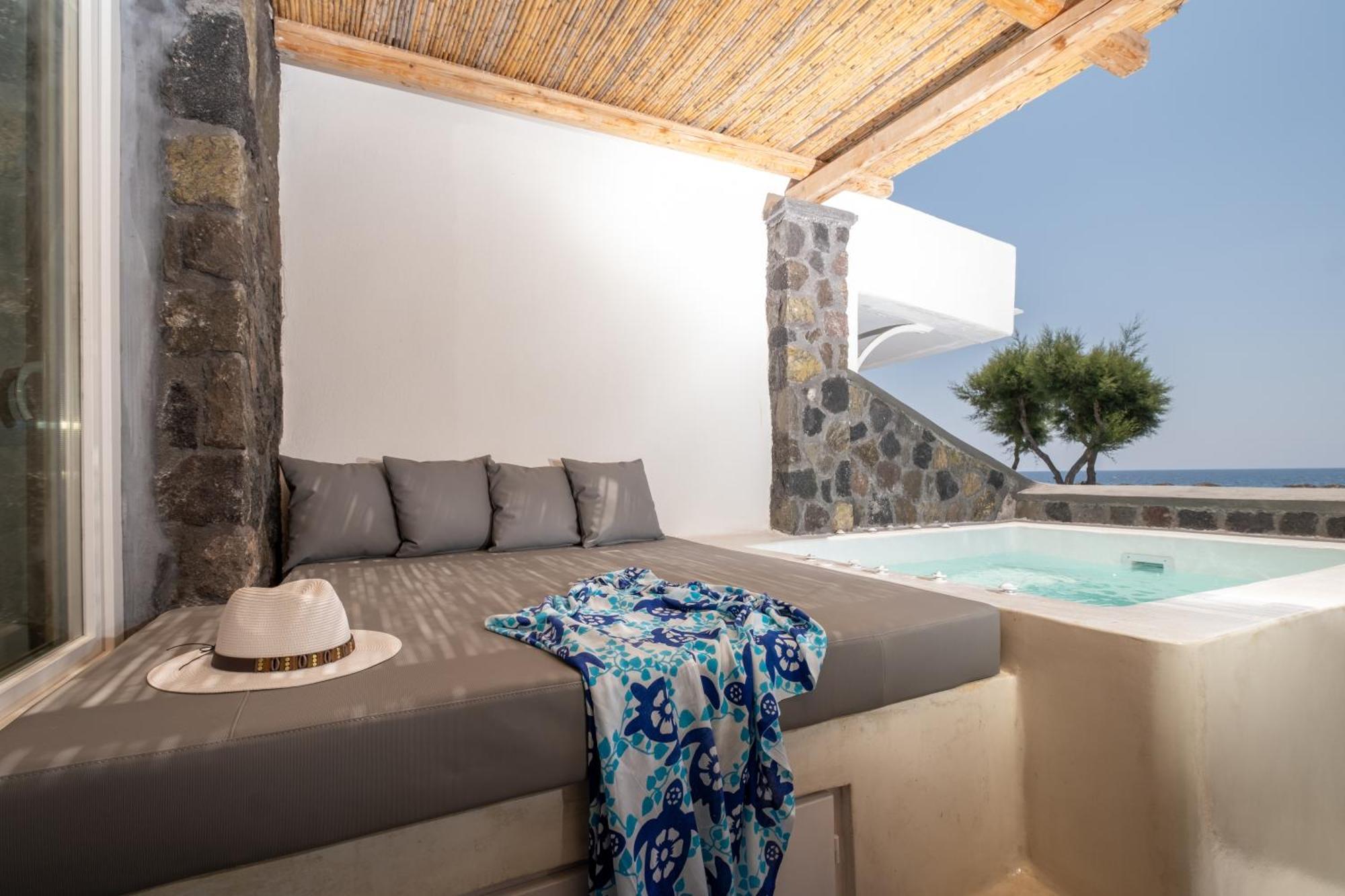 Sand Gem - Beach Apartments Періволос Екстер'єр фото